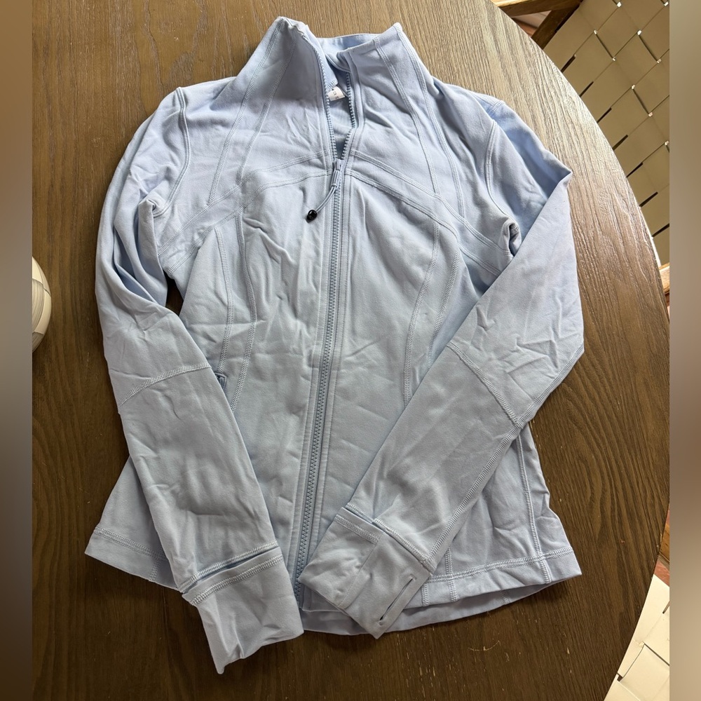 Light Blue Lululemon Define Jacket